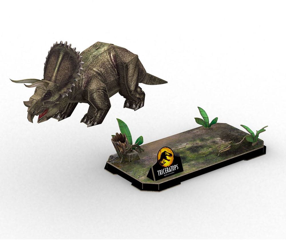 Jurassic World Dominion 3D Puzzle Triceratops