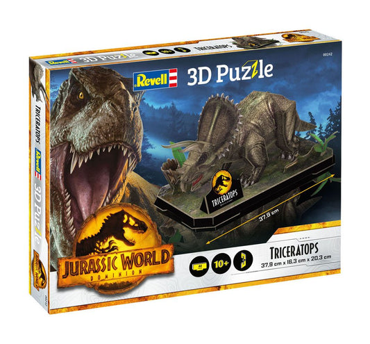 Jurassic World Dominion 3D Puzzle Triceratops