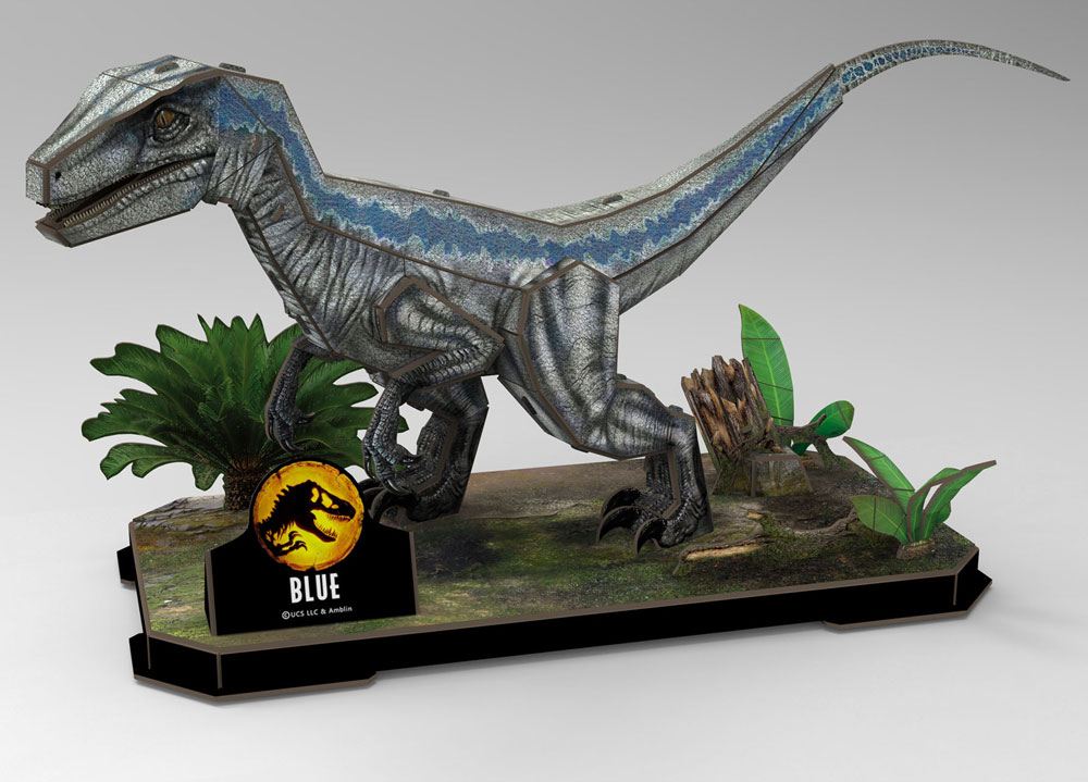 Jurassic World Dominion 3D Puzzle Blue