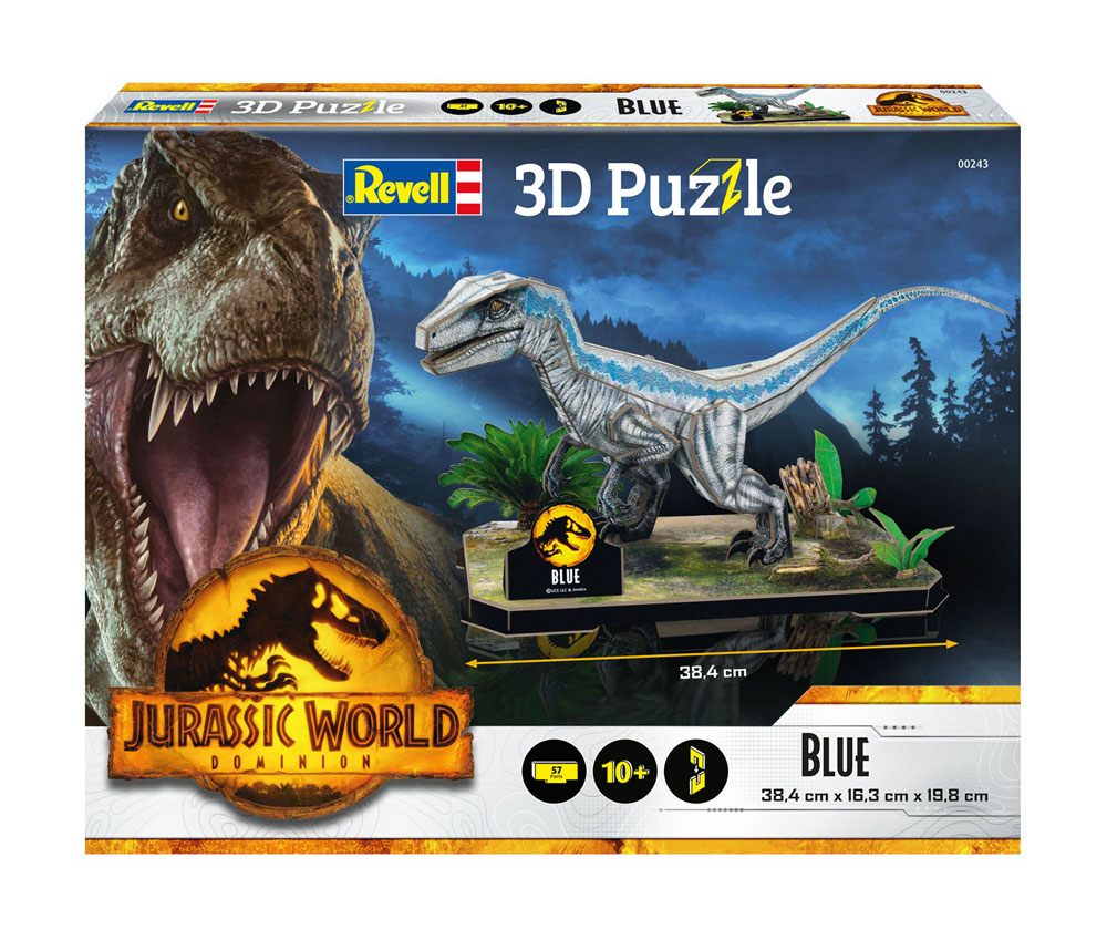 Jurassic World Dominion 3D Puzzle Blue